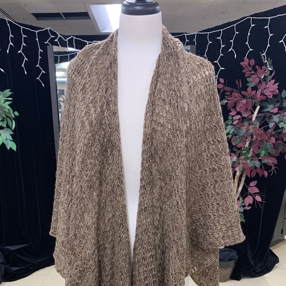 Hand knit super soft wrap